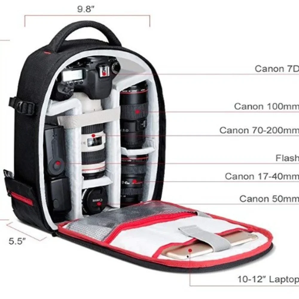 Beschoi Camera Backpack